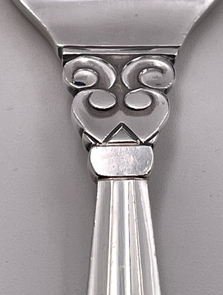 Georg Jensen Sterling Silver 54-Piece Flatware Set in Acorn Pattern
