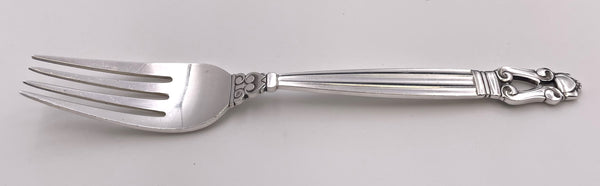 Georg Jensen Sterling Silver 54-Piece Flatware Set in Acorn Pattern