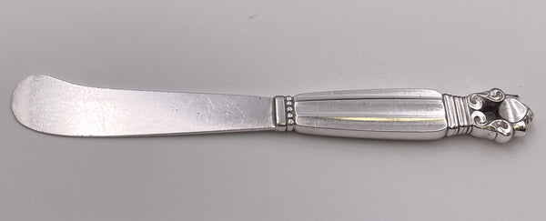 Georg Jensen Sterling Silver 54-Piece Flatware Set in Acorn Pattern