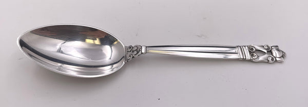 Georg Jensen Sterling Silver 54-Piece Flatware Set in Acorn Pattern