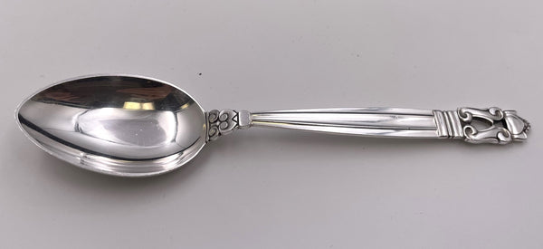 Georg Jensen Sterling Silver 54-Piece Flatware Set in Acorn Pattern