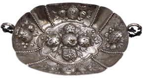 Continental Silver 19th Century Sweet Meat Dish in Augsburg Style