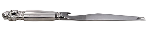 Georg Jensen Sterling Silver Bar Knife in Acorn Pattern