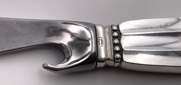 Georg Jensen Sterling Silver Bar Knife in Acorn Pattern