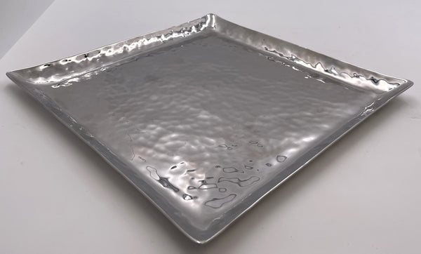 Simon Pearce Silver Platter