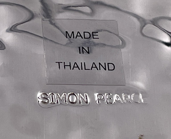 Simon Pearce Silver Platter