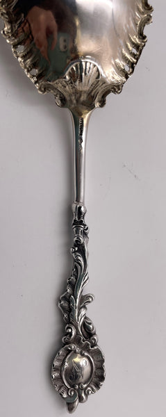 Myrick, Roller & Holbroock Sterling Silver Bon Bon Spoon from 1890s