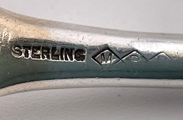 Myrick, Roller & Holbroock Sterling Silver Bon Bon Spoon from 1890s