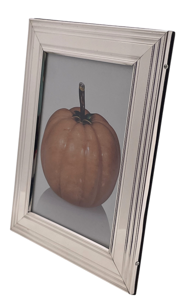 Del Conte Sterling Silver Picture Frame in Mid-Century Modern Style