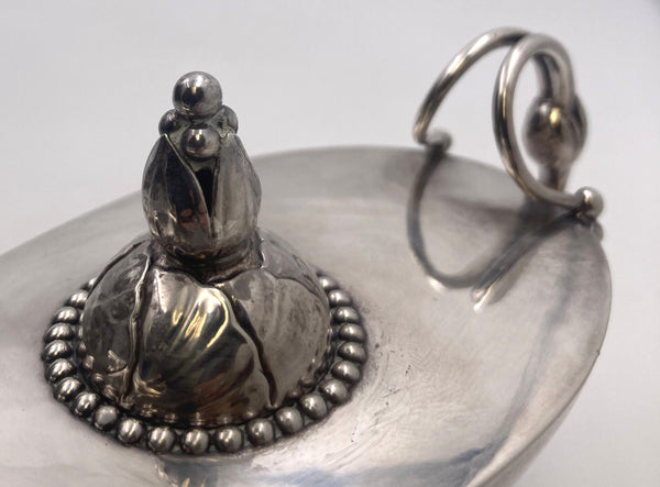 Georg Jensen Sterling Silver Cigar Lighter / Aladdin’s Lamp #12