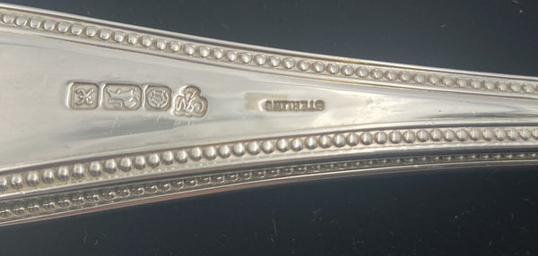 CJ Vander Sterling Silver Flatware Set in Hester Bateman Pattern