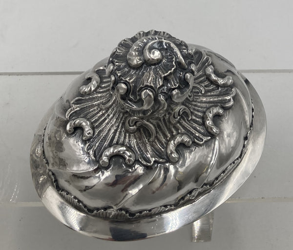 Rare Gianmaria Buccellati Sterling Silver Esrog/ Etrog Box