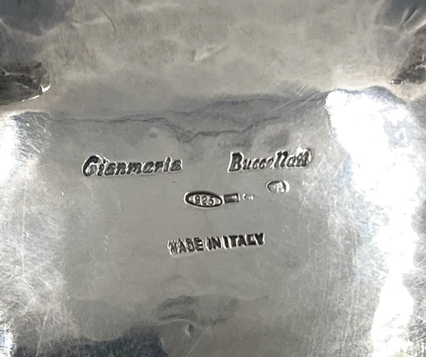 Rare Gianmaria Buccellati Sterling Silver Esrog/ Etrog Box
