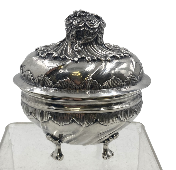 Rare Gianmaria Buccellati Sterling Silver Etrog/ Esrog Box