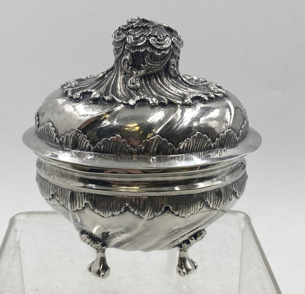 Rare Gianmaria Buccellati Sterling Silver Etrog/ Esrog Box