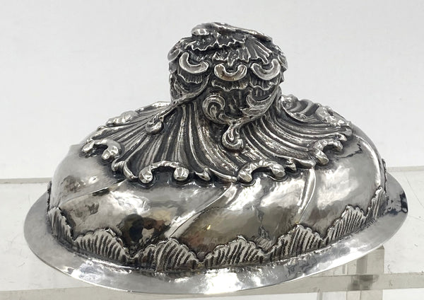 Rare Gianmaria Buccellati Sterling Silver Etrog/ Esrog Box
