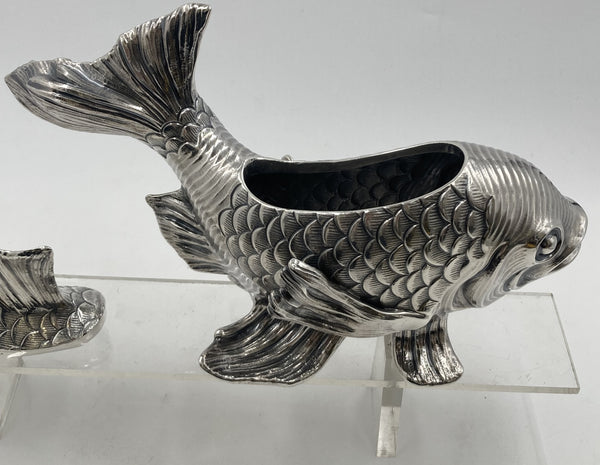Buccellati Sterling Silver Fish Tureen / Covered Dish