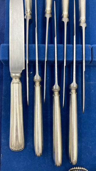 Buccellati Sterling Silver Flatware Set in Milano Pattern