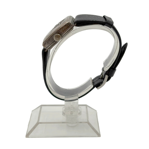 Sir Baden Powell Boy Scout Founder Be Prepared Swiss Silver Watch With Leather Band