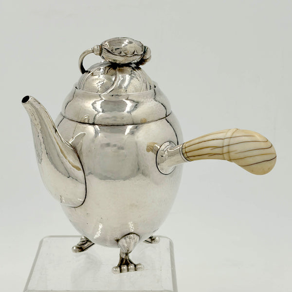 Georg Jensen Sterling Silver 5-Piece Blossom Tea and Coffee Set