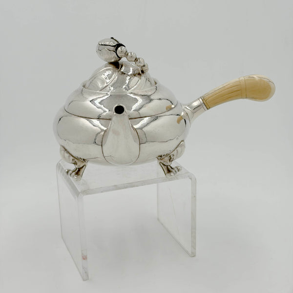 Georg Jensen Sterling Silver 5-Piece Blossom Tea and Coffee Set