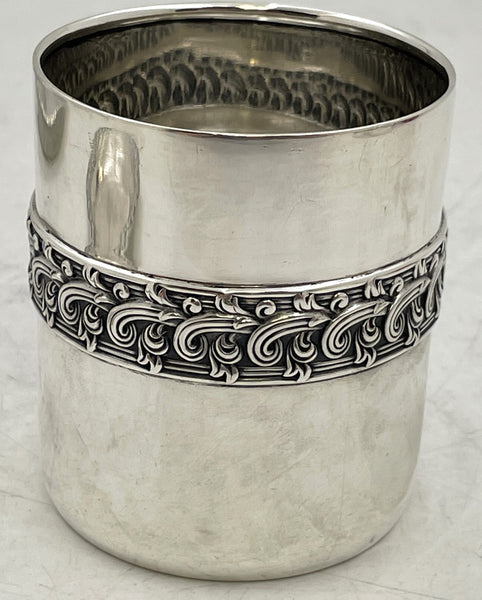 Tiffany & Co. Sterling Silver Smoking Set from 1899