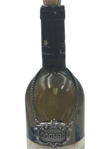 Buccellati Italian Sterling Silver Cognac Claret Bar Jug Label