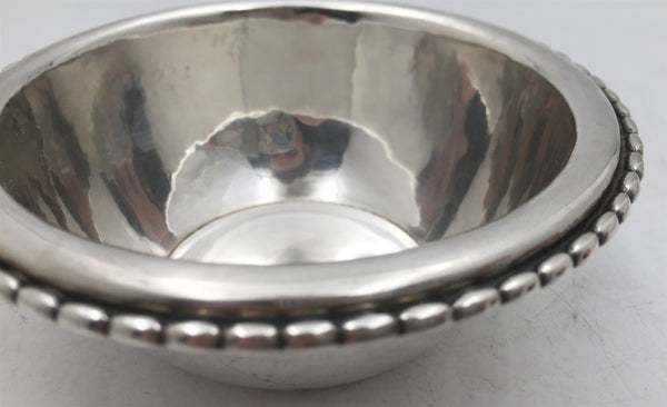 Georg Jensen Sterling Silver Dish/ Bowl in Rope Pattern #290 from 1920s