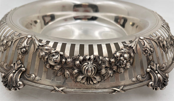 Gorham Sterling Silver 1911 Centerpiece Bowl in Art Nouveau Style