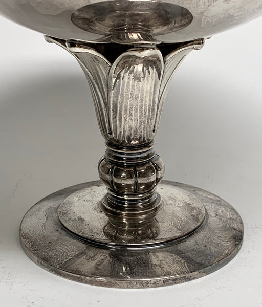 Sterling Danish Centerpiece On Stand by Hermann